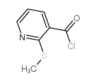 2-(Methylthio)nicotinylchloride structure, CAS 97936-43-1