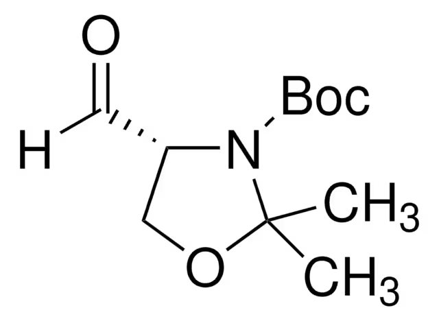 Tert-butyl(R)-(+)-4-formyl-2,2-dimethyl-3-oxazolidinecarboxylate structure, CAS 95715-87-0