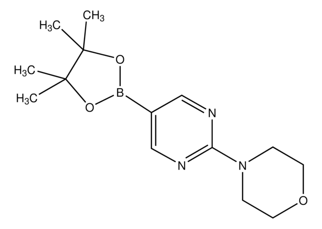 2-(4-Morphelino)pyrimidine-5-boronicacidpinacolester structure, CAS 957198-30-0