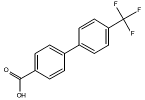 4'-Trifluoromethylbiphenyl-4-carboxylicacid structure, CAS 195457-71-7