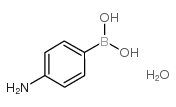 4-Aminophenylboronicacidhydrate structure, CAS 960355-27-5
