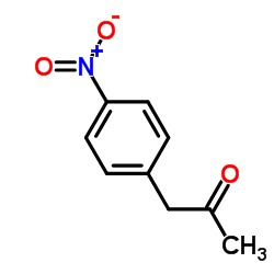 4-Nitrophenylacetone structure, CAS 5332-96-7