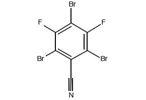 2,4,6-Tribromo-3,5-difluoropyridine structure, CAS 30841-93-1