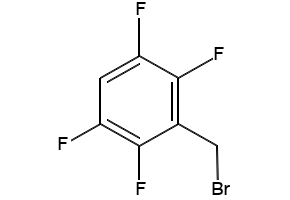 2,3,5,6-Tetrafluorobenzylbromide structure, CAS 53001-73-3