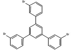 1,3,5-Tris(3-bromophenyl)benzene structure, CAS 96761-85-2