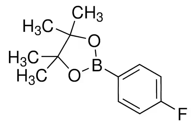 4-(4,4,5,5-Tetramethyl-1,3,2-dioxaborolan-2-yl)fluorobenzene structure, CAS 214360-58-4