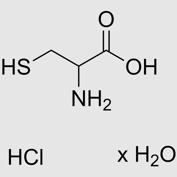 DL-Cysteinehydrochloridehydrate structure, CAS 96998-61-7