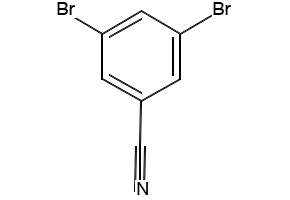 3,5-Dibromobenzonitrile structure, CAS 97165-77-0