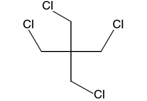 Pentaerythrityltetrachloride structure, CAS 3228-99-7