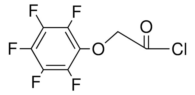 2,3,4,5,6-Pentafluorophenoxyacetylchloride structure, CAS 55502-53-9