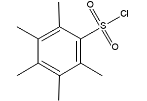 Pentamethylbenzenesulfonylchloride structure, CAS 52499-94-2