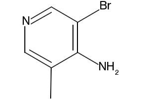 3-Bromo-5-Methylpyridin-4-amine structure, CAS 97944-43-9