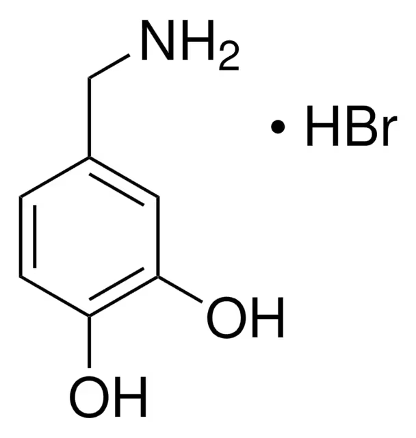 3,4-Dihydroxybenzylaminehydrobromide structure, CAS 16290-26-9
