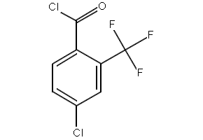4-Chloro-2-(trifluoromethyl)benzoylchloride structure, CAS 98187-13-4