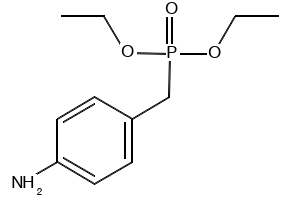 Diethyl4-aminobenzylphosphonate structure, CAS 20074-79-7