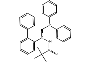 (S)-2-Diphenylphosphino-2'-ethyl-1,1'-binaphthyl structure, CAS 144868-17-7