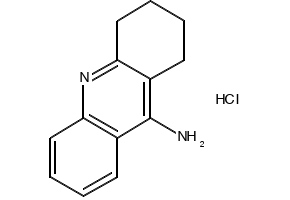 Tacrine structure, CAS 1684-40-8
