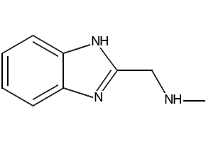 (1H-Benzoimidazol-2-ylmethyl)methylamine structure, CAS 98997-01-4