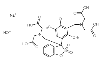Methylxylenolblue structure, CAS 29412-85-9