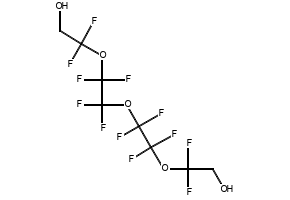 Fluorinatedtetraethyleneglycol structure, CAS 330562-44-2