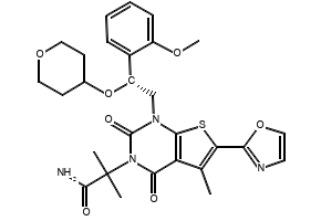 Methyl[(2-oxobenzo[d]oxazol-3(2H)-yl)methyl]cyanocarbonimidodithioate structure, CAS 444791-13-3