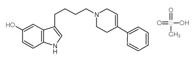 Roxindolemesylate structure, CAS 119742-13-1