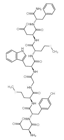 CCK(26-33)Desulfated structure, CAS 25679-24-7