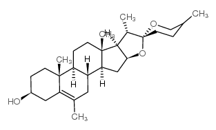 6-Methyldiosgenin structure, CAS 86533-46-2