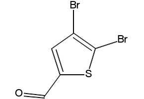 4,5-Dibromothiophene-2-carboxaldehyde structure, CAS 38071-22-6