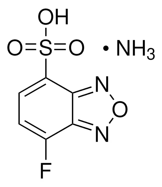 7-Fluorobenzofurazan-4-sulfonicacidammoniumsalt structure, CAS 84806-27-9