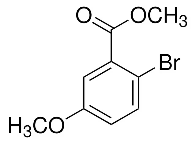 Methyl2-bromo-5-methoxybenzoate structure, CAS 35450-36-3