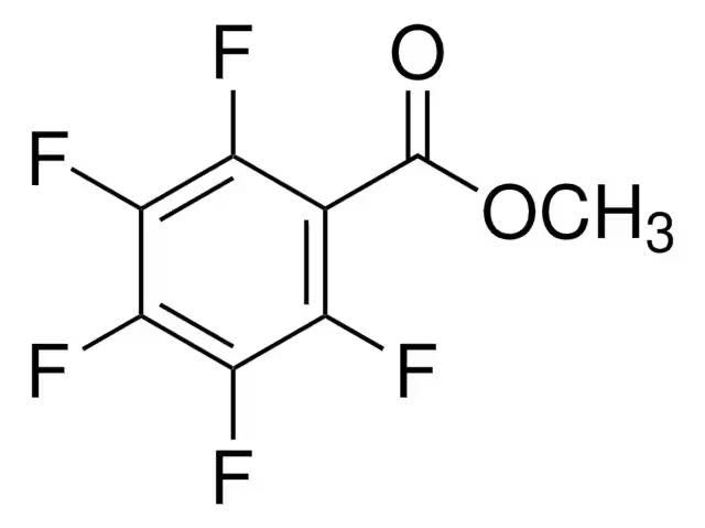 Methylpentafluorobenzoate structure, CAS 36629-42-2