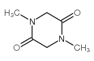 Sarcosineanhydride structure, CAS 5076-82-4