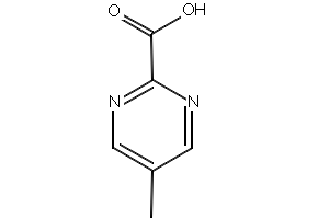 5-Methylpyrimidine-2-carboxylicacid structure, CAS 99420-75-4