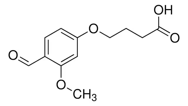 4-(3-Methoxy-4-formyl)phenoxybutyricacid structure, CAS 309964-23-6