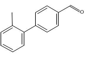 2'-Methyl-biphenyl-4-carbaldehyde structure, CAS 108934-21-0