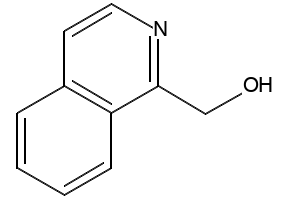 1-Isoquinolinemethanol structure, CAS 27311-63-3