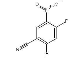 2,4-Difluoro-5-nitrophenylboronicacid structure, CAS 325786-11-6