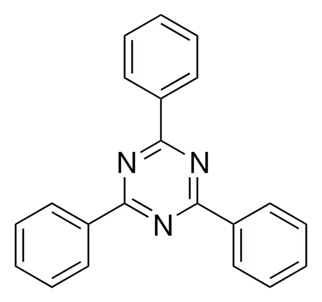 2,4,6-Triphenyl-1,3,5-triazine structure, CAS 493-77-6