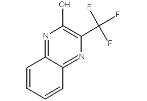 2-Hydroxy-3-(trifluoromethyl)quinoxalin structure, CAS 58457-64-0