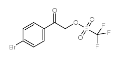 4-Bromophenacyltriflate structure, CAS 93128-04-2