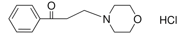 3-(4-Morpholino)propiophenonehydrochloride structure, CAS 1020-16-2