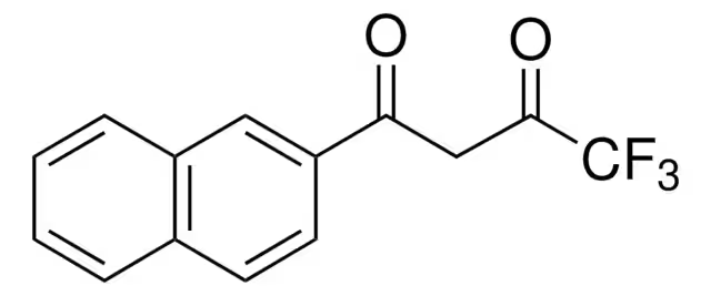 1-(2-Naphthoyl)-3,3,3-trifluoroacetone structure, CAS 893-33-4