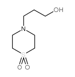 4-(3-Hydroxypropyl)thiomorpholine1,1-dioxide structure, CAS 205194-33-8