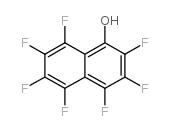 Alpha-hydronyheptafluoronaphthalene structure, CAS 5386-30-1