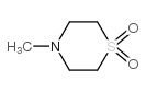 4-Methylthiomorpholine1,1-dioxide structure, CAS 25343-91-3