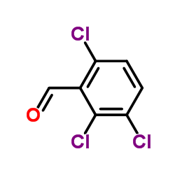 2,3,6-Trichlorobenzaldehyde structure, CAS 4659-47-6