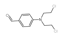 Benzaldehydenitrogenmustard structure, CAS 1208-03-3