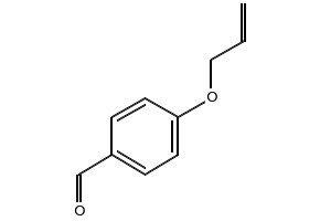 4-Allyloxybenzaldehyde structure, CAS 40663-68-1