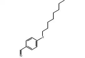 4-Octyloxybenzaldehyde structure, CAS 24083-13-4